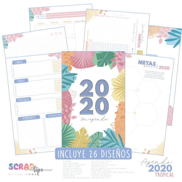 Agenda 2020 Tropical - Versión digital